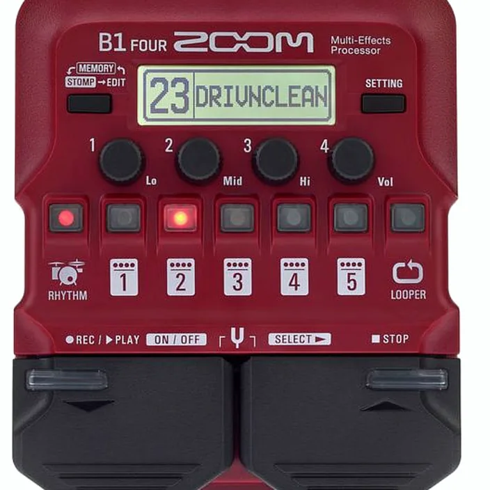 Zoom B1Four Bass Multi Effect Avis, Comparatif et Test