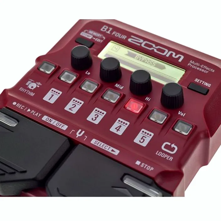 Zoom B1Four Bass Multi Effect Avis, Comparatif et Test